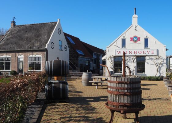 Bedrijfsbezoek en wijnproeverij bij De Kleine Schorre