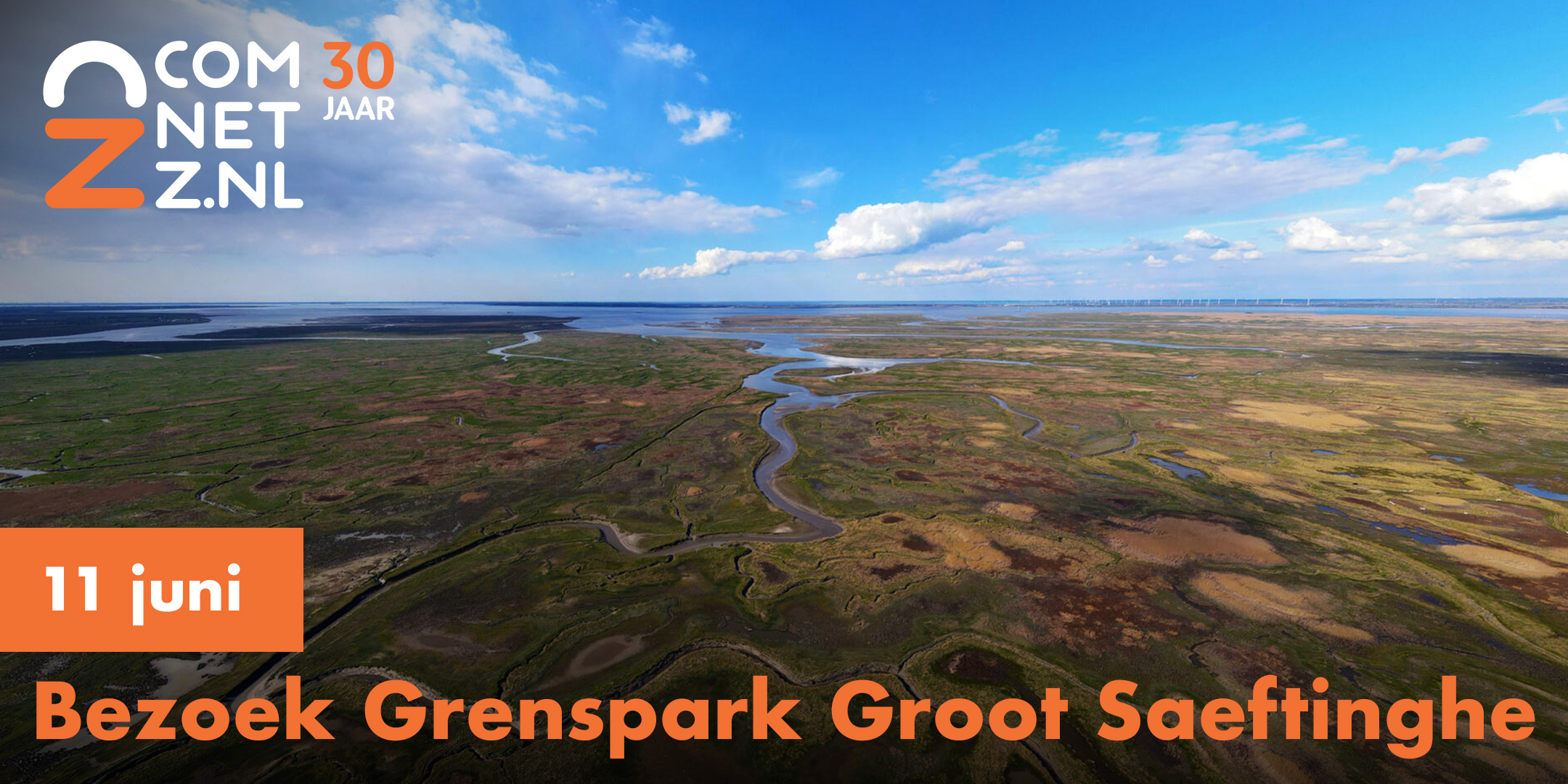 Bezoek aan Grenspark Groot Saeftinghe 11 juni